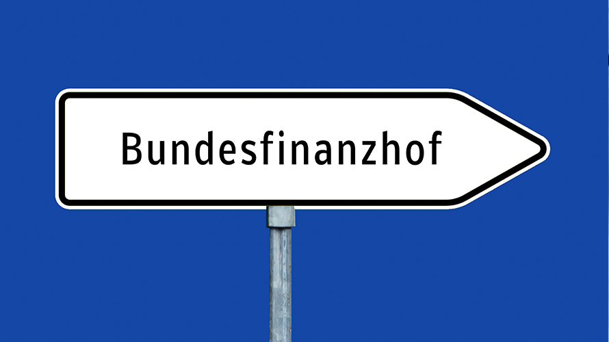 Schild - Bundesfinanzhof