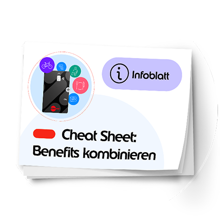 Vorschau Infoblatt Cheat Sheet Benefits kombinieren