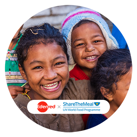 Logo Edenred und ShareTheMeal