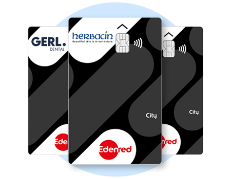 Edenred City Card mit individuellem Logodesign