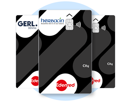 Edenred City Card mit individuellem Logodesign