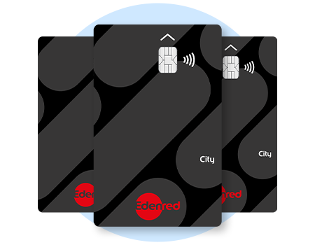 Edenred City Card im Standarddesign