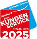 Gewählt zum Kundenservice des Jahres 2025 im Bereich Mitarbeiter-Benefits