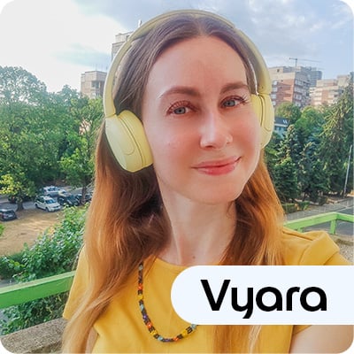 Vyara mit neuen Over-Ear Kopfhörern