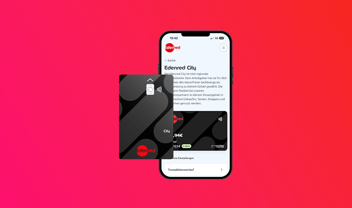 Benefit-Karte von Edenred. Als Karte oder digital als App.